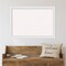 Cork Board, Blanco White Wood Frame - Bulletin Board, Organization Board, Pin Board